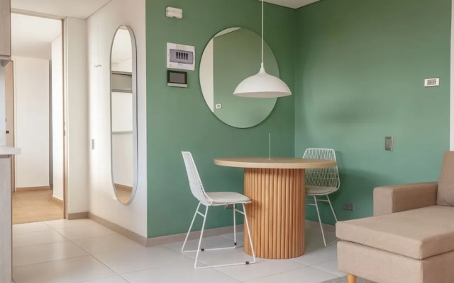 NOK Stylish Studio w Balcony in Laureles Medellin