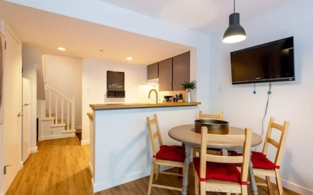Cozy Creekside Two-Storey Condo