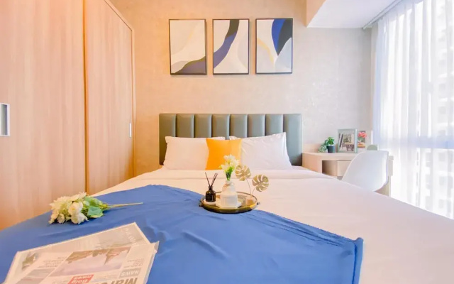 Homey And Restful Studio At Tokyo Riverside Pik 2 Apartment