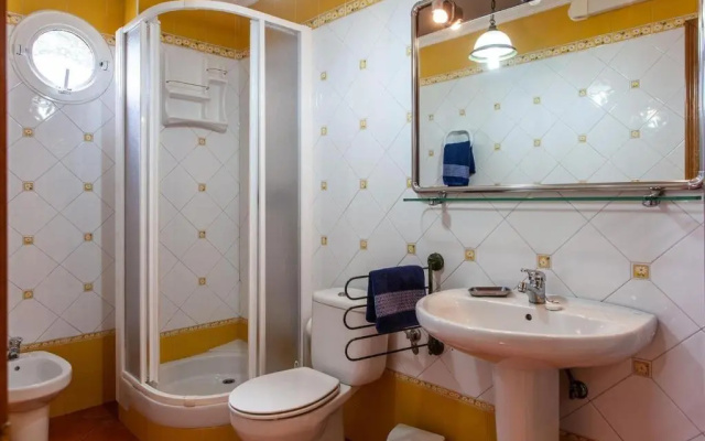 Apartamento con jardin en un chale