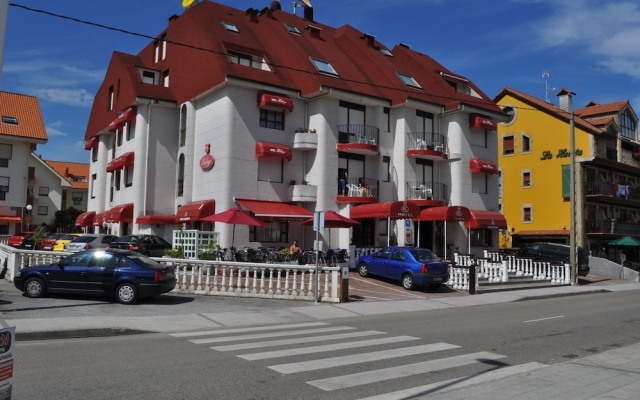 Hotel Pelayo Isla Арнуэро вид на фасад