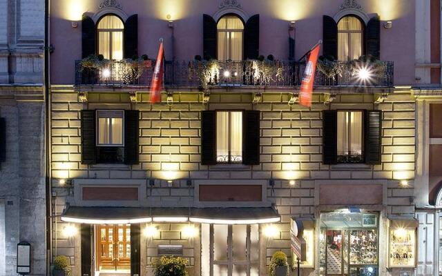 Hotel Mascagni вид на фасад