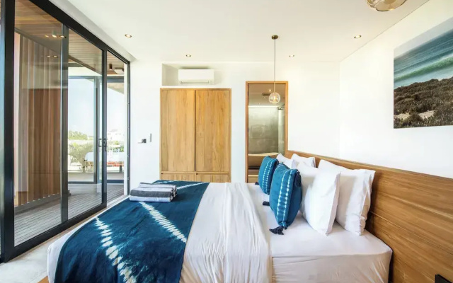 Stylish 5BR Beach Villa, 200m in Boho Canggu