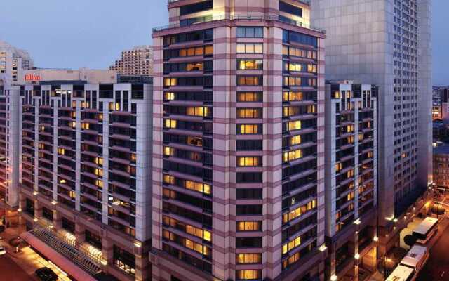 Отель Hilton San Francisco Union Square вид на фасад