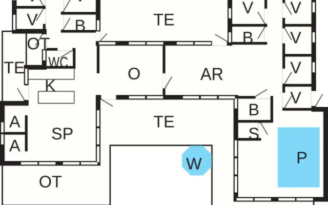 22 Person Holiday Home in Vaeggerlose