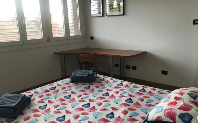attico in un'oasi di verde sui navigli