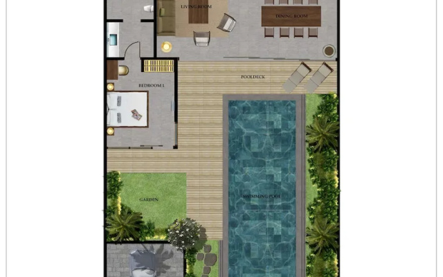Coastal Haven: Fresh 4BR Villa 200m to Canggu
