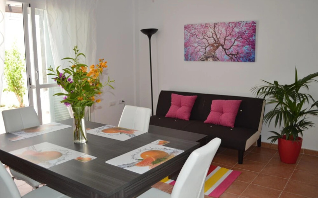 Ground floor apartment with kitchenette, private patio, west facing