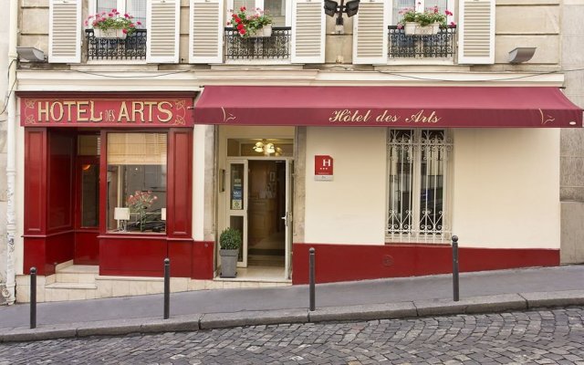 Hotel Des Arts Paris Montmartre in Paris, France from 292$, photos, reviews - zenhotels.com hotel front