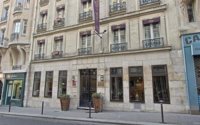Отель Hôtel Villa Margaux вид на фасад