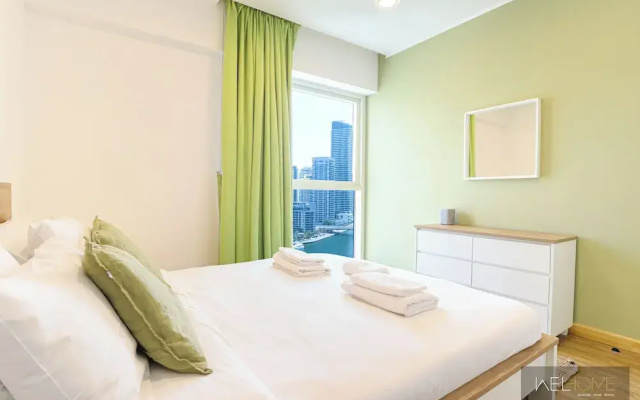 WelHome - Stylish Breathtaking 2BR Apartment in Marina
