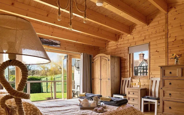 Lodge in Shropshire With Private Hot Tub