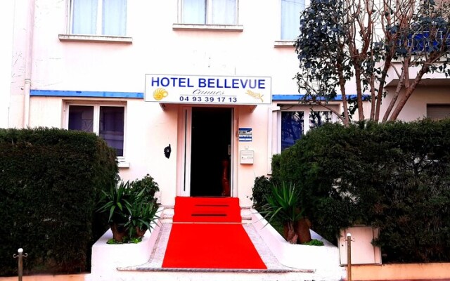 Отель Bellevue Франция, Канны - отзывы, цены и фото номеров - забронировать отель Bellevue онлайн вид на фасад