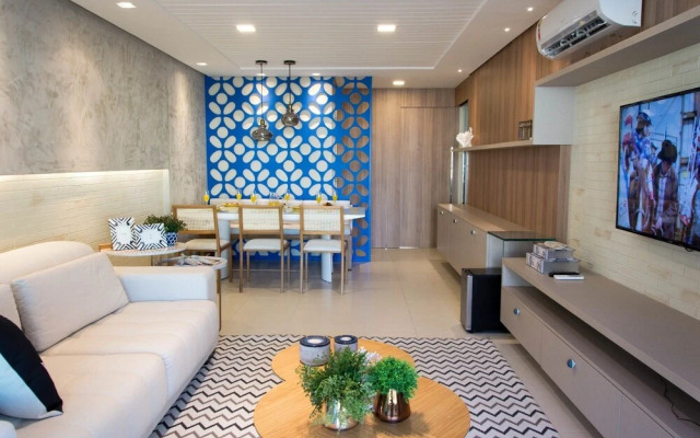 GV7 Lindo apartamento de 3 suites no Golf -Ville
