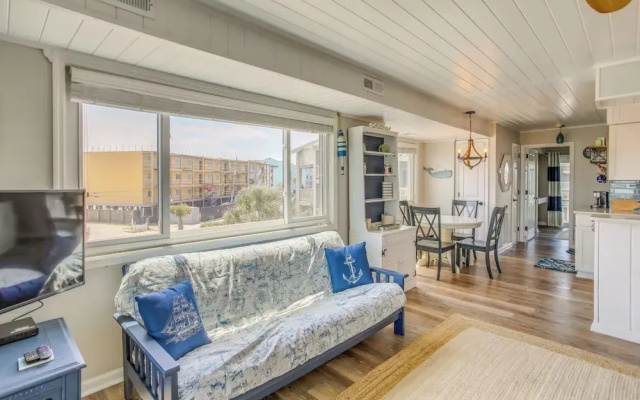 Ocean-view Balcony: Carolina Beach Condo!