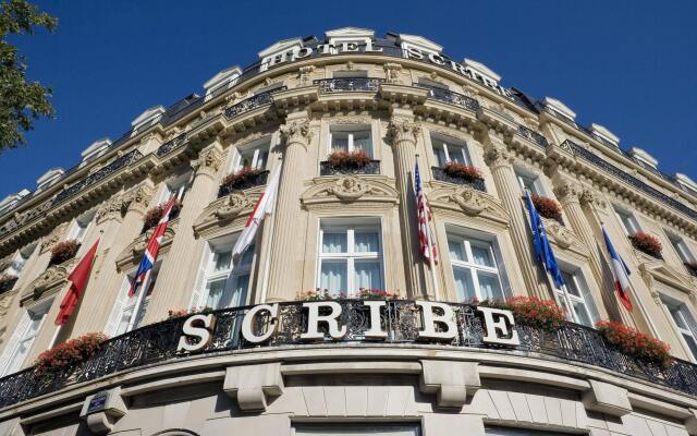 Отель Scribe Paris Opera by Sofitel вид на фасад