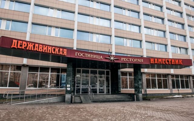 Гостиница Державинская Тамбов вид на фасад