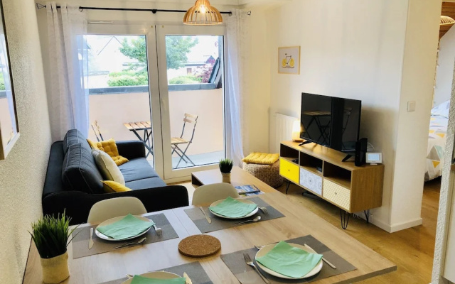 Appartement Duplex proche Port avec vélos