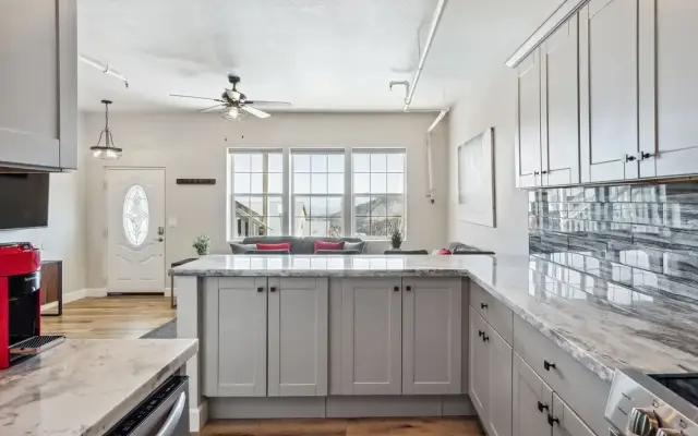 Mountain-view Deck: Stylish Virginia City Apt!