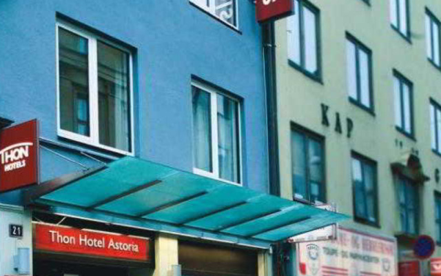 Thon Hotel Astoria вид на фасад