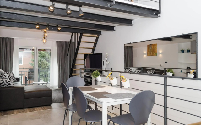 Grey apartment Zagreb