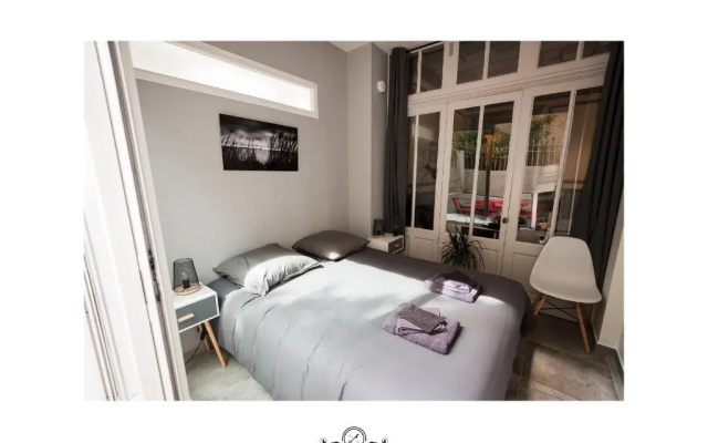 La Suite T2 40m2 avec terrasse 1ch-4pers Appart Hotel Poitiers