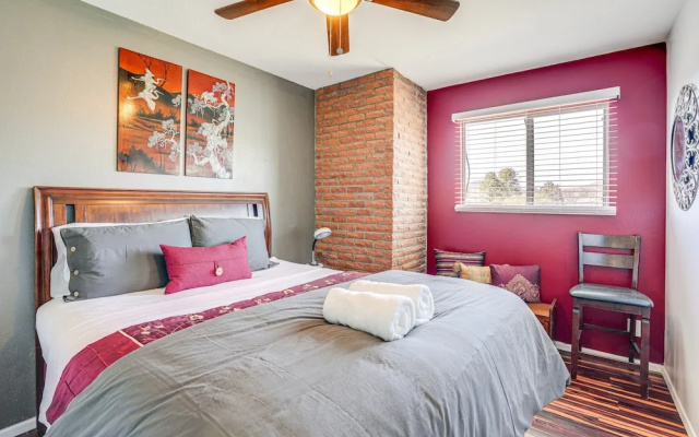 1 Mi to Dtwn: Scenic Prescott Hillside Retreat!