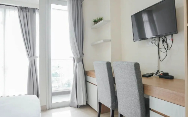 Best Studio with Pool View at Menteng Park Apartment