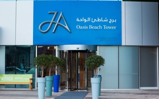 Отель JA Oasis Beach Tower вид на фасад