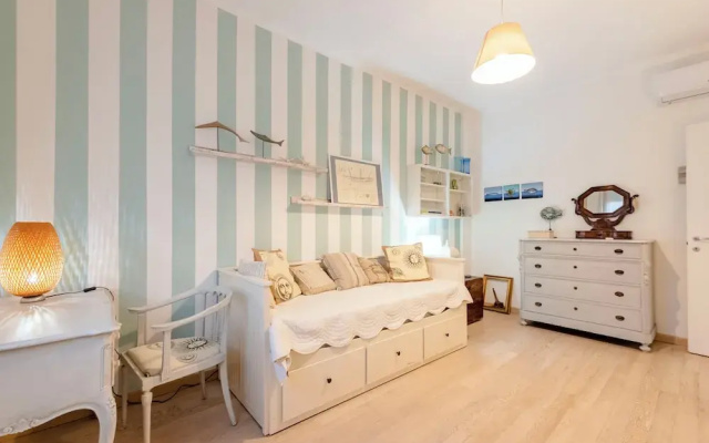 Stylish flat balcony near Rapallo Castle