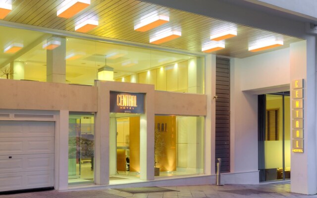Central Athens Hotel Афины вид на фасад