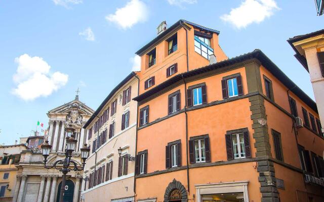 Fontana Hotel Rome Рим вид на фасад