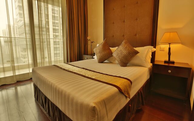 Отель Rayfont Celebrity Hotel & Apartment Shanghai Китай, Шанхай - отзывы, цены и фото номеров - забронировать отель Rayfont Celebrity Hotel & Apartment Shanghai онлайн комната для гостей