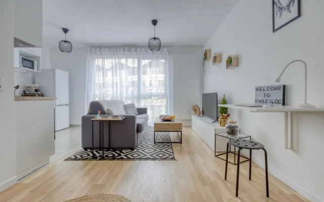 Superbe T2 COSY à 15mn de Paris