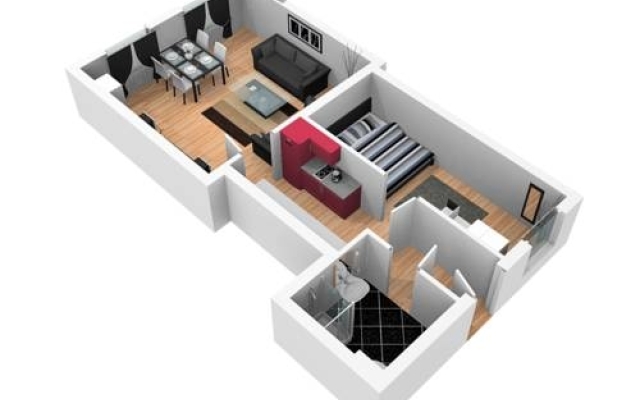 Апартаменты City Center Luxury Apartments Вена вид на фасад