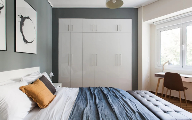 UPSTREET Charming & Comfy 2BD Apt-Acropolis