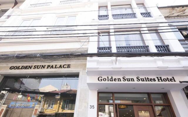 Отель Golden Sun Suites Hotel Вьетнам, Ханой - отзывы, цены и фото номеров - забронировать отель Golden Sun Suites Hotel онлайн вид на фасад