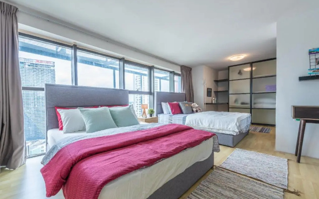 6pax Duplex near IKEA/1Utama@SOHO1 Empire Damansara