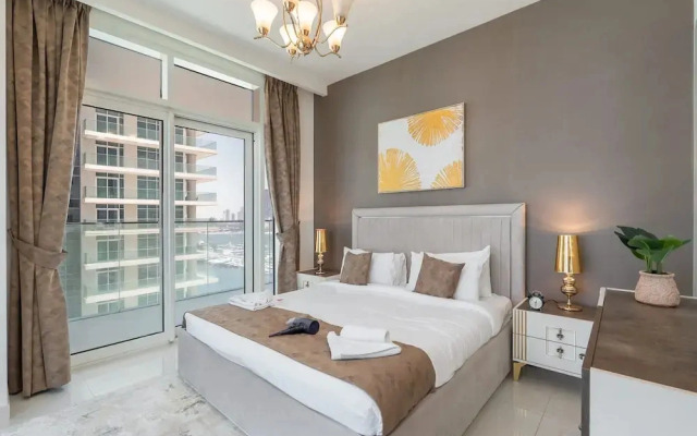 Mesmerizing 2BR in Emaar Beachfront With Sea Views