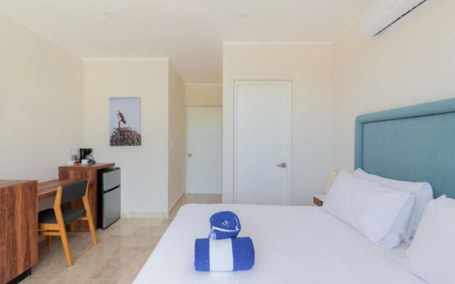 Modern 2 BR Apartment Aldea Zama Rooftop Pool Gym Cinema