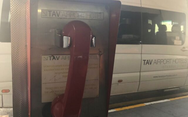 Отель Tav Airport Стамбул вид на фасад