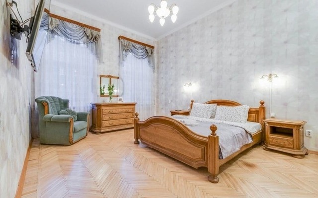 Апартаменты Ludwig Apartments on 4-ya liniya комната для гостей