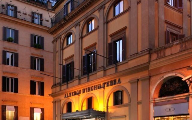 Hotel d'Inghilterra Roma - Starhotels Collezione вид на фасад