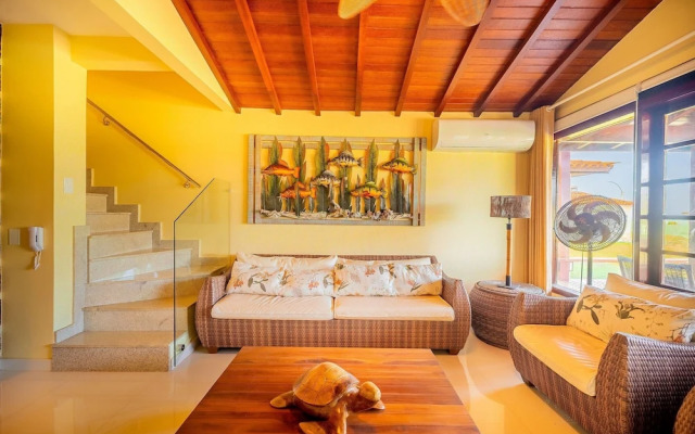 Bz60 Casa em condomínio pé na areia