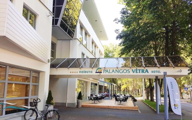 Отель Palangos Vetra Литва, Паланга - отзывы, цены и фото номеров - забронировать отель Palangos Vetra онлайн вид на фасад
