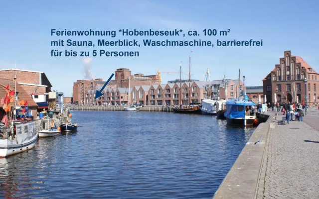 Hobenbeseuk mit Sauna & Meerblick - barrierefrei - ABC240