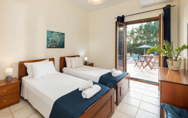 Villa Lefki Limni Retreat 300m From Beach
