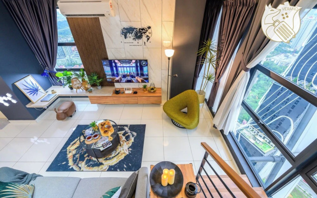 2BR 6PAX Jacuzzi View at Arte MontKiara