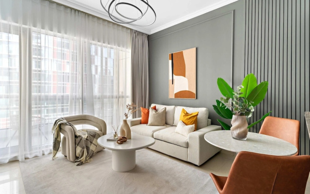 Silkhaus Modern 1BR Dubai Marina Bay Central