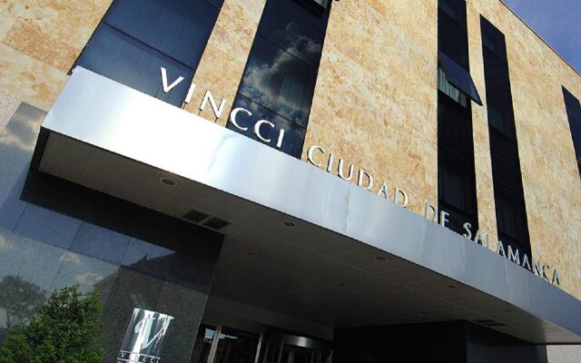 Отель Vincci Ciudad de Salamanca вид на фасад